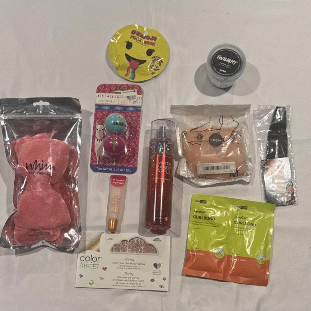 DevaCurl, Tree Hut, Lush Bath & Body Set Moisturizing & Repair, Apple Scent